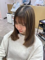 フェイス 石川町 (FACE)&nbsp;ハイライトカラー縮毛矯正