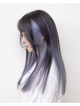 ルプラ ガーデン(le-pla garden) インナーカラー#ミディアムレイヤー#ケアブリーチ#ダブルカラー