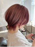 大人可愛いショートウルフ