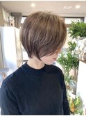 丸みショート