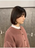 前髪あり/丸み/大人ボブ/髪質改善20代30代40代【玉川沙希】