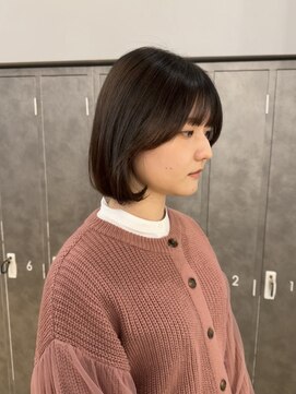 ファムバイアヴァンス(Femme by AVANCE.) 前髪あり/丸み/大人ボブ/髪質改善20代30代40代【玉川沙希】