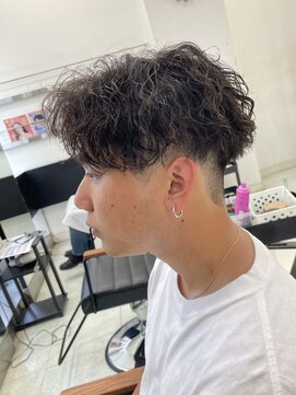 ネクスト 静岡店(NEXT) MEN'S HAIR カルマパーマ ダークアッシュ ニュアンスパーマ