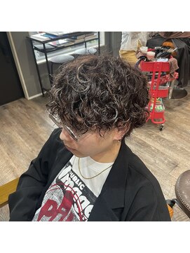 メール(Mer...) ☆ハイライト×スパイラルパーマ☆横山飛翔