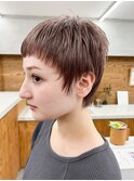 ピクシーショート ショコラブラウン ベリショ