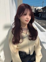 スノッブサンク(Snob ciNQ)&nbsp;レイヤーカット/顔まわりカット/暖色カラー