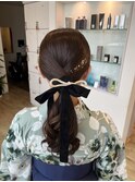 【卒業式】袴着付け＆ヘアセット