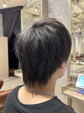 ビス リアン 川口店(Vis lien) 爽やかマットショート☆ビジネス刈り上げツーブロックブラック