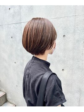 レンジシ オモテサンドウ(RENJISHI omotesando) 丸みボブ/丸みショートボブ/20代/30代