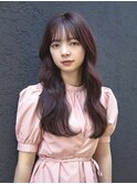 韓国風ゆるふわロング