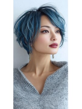 ルシードスタイル アウラ 松戸市五香(LUCIDO STYLE Aura) ショートスタイル【松戸・五香・白髪染め・カラー・髪質改善