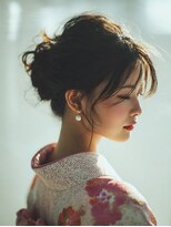 ランデブー 大宮(Rende-Zvous)&nbsp;くびれヘア/アプリコットオレンジ/夏のヘアアレンジ/大宮