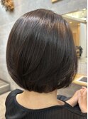 レザーカット★艶髪ボブ