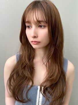 トリコ トウキョウ アヴェダ 表参道店(tricot TOKYO AVEDA) ロングレイヤー/海外風レイヤー/ロング/明るめカラー/表参道