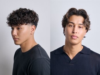 グルーマーズクレッジ 渋谷店(GROOMER/S CREDGE)の写真/再現性に拘った【スペインカール】髪質を改善する【ニュアンスパーマ】が人気◎[渋谷駅/men's]