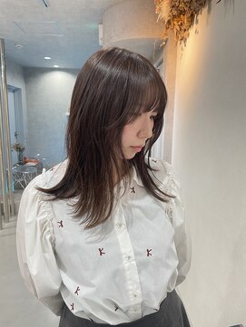 シー 仙台(shii..) 《shii../船水》#ラベンダーカラー#髪質改善#髪質改善カラー