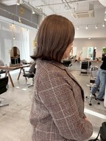 ピピバイヨーク(pipi, by yoke.)&nbsp;ミディアム/ボブ/ミルクティーアッシュ