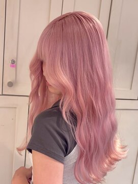 ベレーザ 渋谷神南(Beleza) 16787ブリーチダブルカラーバーガンディラベンダーパープル