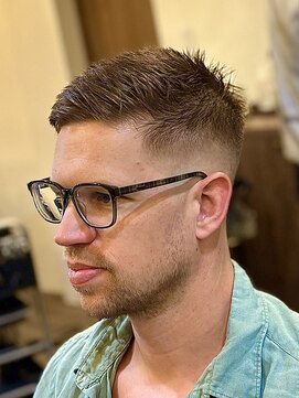 ジェイソン(JASON) ◆エッジショート×ハイフェード◆