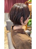 神戸白髪ぼかし・ハイライト・ショートボブ・髪質改善・神戸ボブ