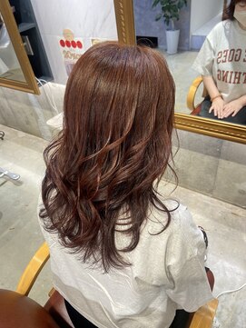 ヘアデザイン アクスト 西宮北口本店(HAIR DESIGN axt) レイヤー＆red brown