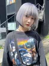 クプラ(Qpula)&nbsp;デザインカラー　ホワイトシルバー×エンドカラー