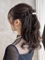 キリ 逗子(kiri) 逗子葉山ヘアアレンジヘアメイク結婚式ハーフアップ二次会卒業式