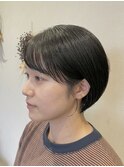 【小顔ミニボブ】