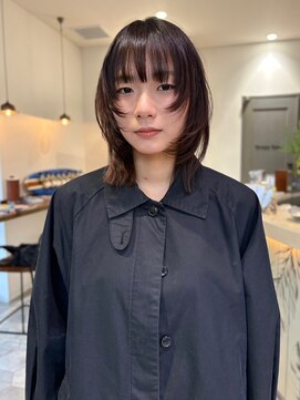 ファルファラ(farfara) 【farfara】ミディアムレイヤー/ナチュラルブラウン