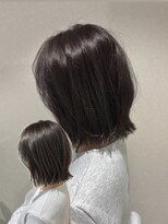 ウルマ(ULUMA) イメチェン/ピンクベージュ/アンブレラカラー/前髪/伊丹