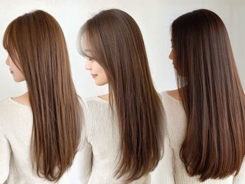 スピンヘアー 亀岡店(Spin hair)の写真/最新トリートメント導入で上質なツヤ髪をご提供![亀岡/縮毛矯正/トリートメント/ブリーチ/大人女性/着付け]