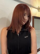 ヘアーカットパーラーコール(HAIRCUT PARLOR CALL) ピンクブラウンレイヤー