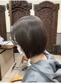 『白髪ぼかし』アッシュグレージュ