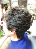 【CAN】40代以上にオススメ!ショートヘアのパーマスタイル