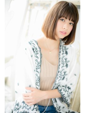 モッズ ヘア 福岡姪浜店(mod's hair) *mod's姪浜*…甘辛MIX★前下がりのリッチミディb