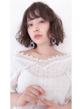 トリコ心斎橋(trico) フェアリーパーマ★愛されラベンダーアッシュ【トリコ心斎橋】