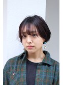 20代30代ジェンダーレス☆エアリーくせ毛ショートボブ