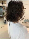 #パーマボブ