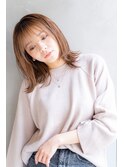 【kate】大宮☆　アプリコットベージュ×ひし形シルエット