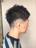 ブラット(brat)&nbsp;フェードカット/サイドグラデーション/メンズカットアップバング