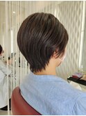 20代30代大人かわいい/ボブ/ハンサムショート/くびれ/丸み