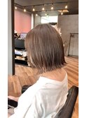 切りっぱなし☆肩上ボブ