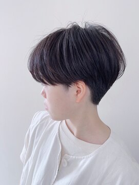 アナザヘアー なんば 高島屋前店(ANAZA hair) コンパクトボーイッシュショート＆刈り上げスタイル