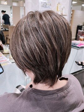 キャパジャストヘアー(CAPA just hair) 白髪ぼかしハイライト・ベージュ