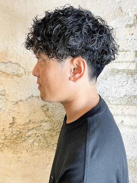 フロール 上大岡(Flor) 【Flor上大岡】*メンズマッシュ+パーマ+ツーブロック*