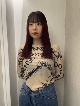 ゼスト パーク(ZEST PARK) ボルドーカラー/カット/吉祥寺/北原愛理