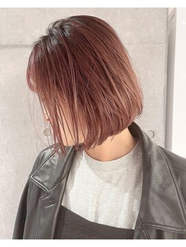 オーク 学芸大学(OAK) スリークボブピンクベージュ