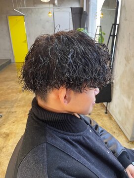 ルーメン 岐阜(ROOO MEN) 波巻きパーマ