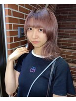 マエストロ(Maestro)&nbsp;☆☆ピンクブラウンの顔周りウルフ