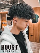 ルースト 渋谷店(ROOST)&nbsp;ショートマッシュ×ツイストスパイラルパーマ